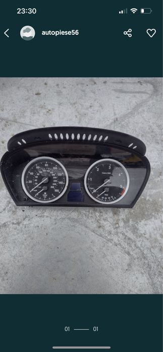 Ceasuri bord BMW X6 E71 piese dezmembrari