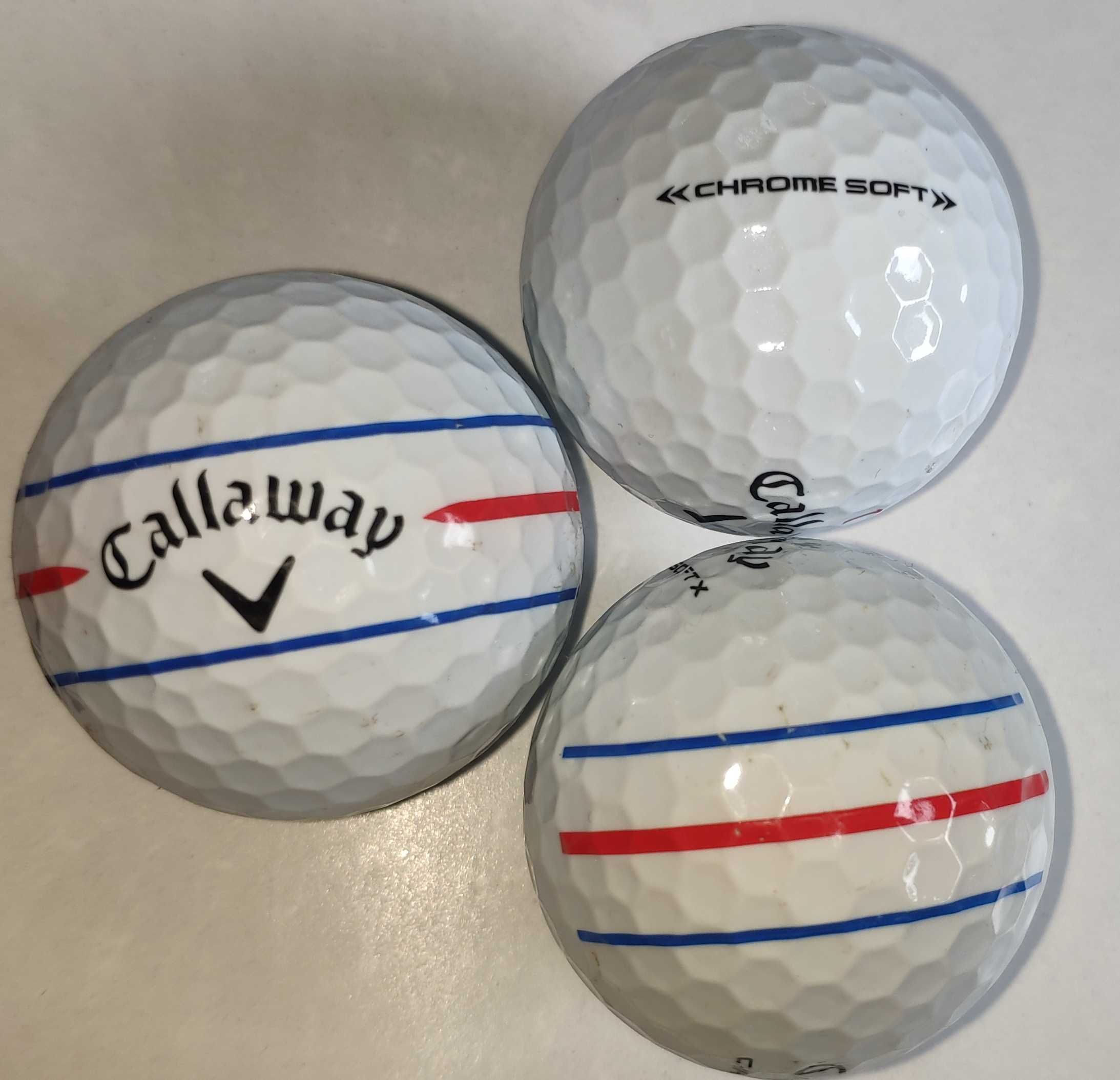 Callaway Golf Balls.  Chrome Soft ; Triple Track