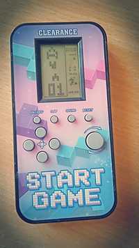 Конзола - Tetris (start game)