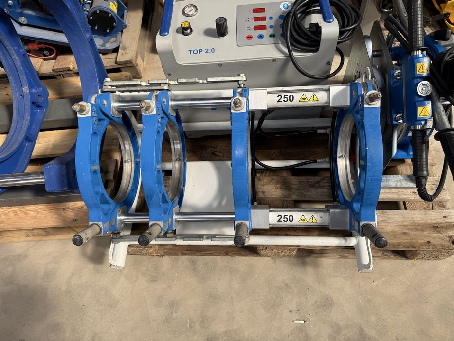 Aparat de sudura cap la cap Georg Fischer 250 mm, centralina top 2.0