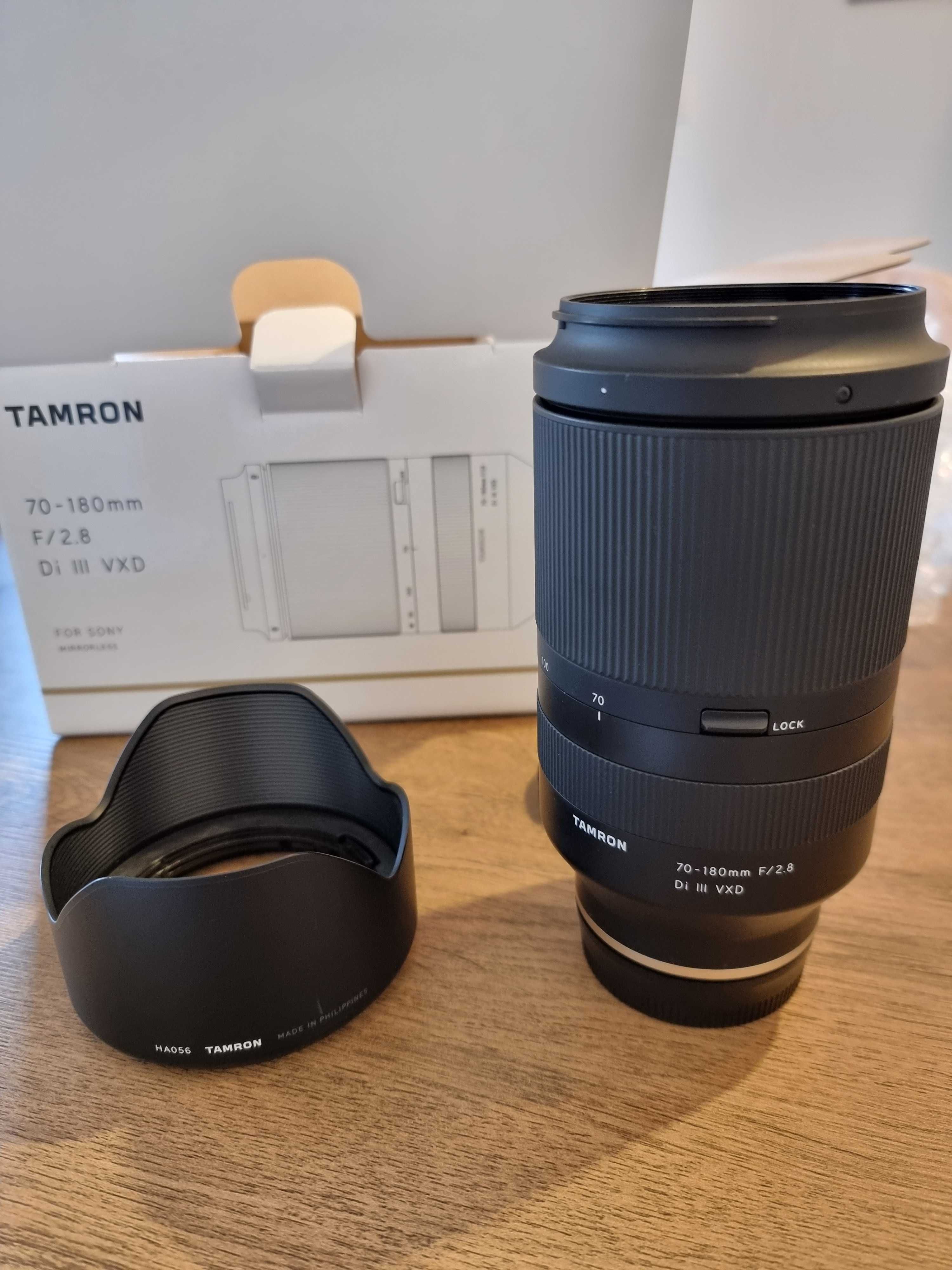 TAMRON
70-180mm f/2.8 Di III VXD Sony E