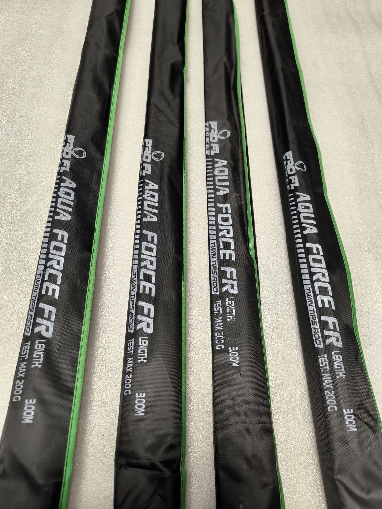 SET 4 Lansete Feeder Dunare FL AQUA FORCE 200g 3.00m NEW 2024