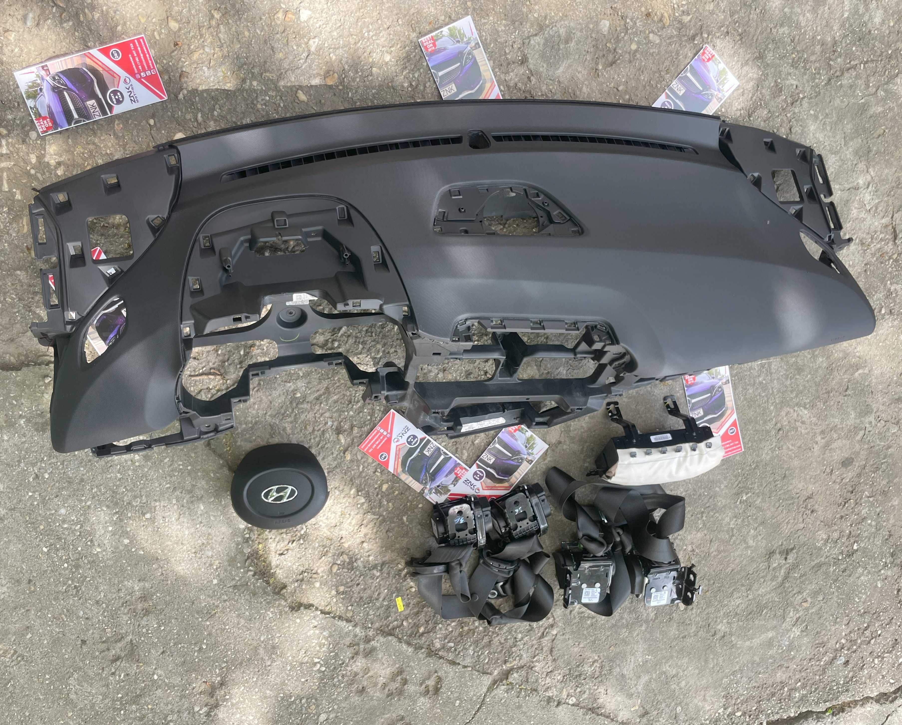 Hyundai I20 2022 - plansa de bord - kit airbag - centuri de siguranta