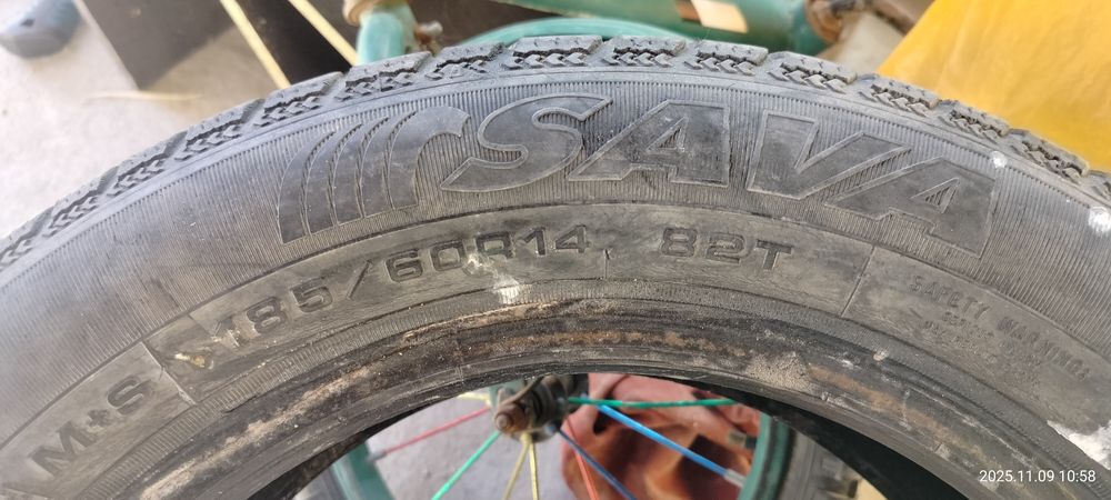 Зимние шины 185/60/14