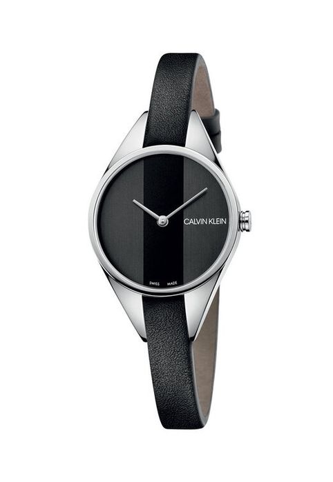 Calvin Klein - Дамски Часовник с кожена каишка