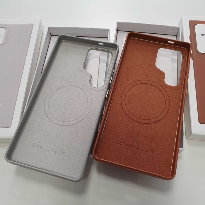 Samsung S25 Ultra - Husa MagSafe cu interior catifelat