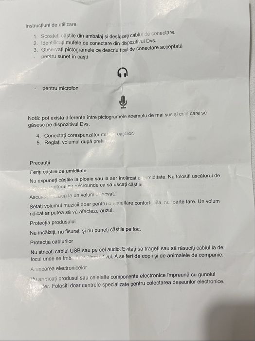 Casti cu fir, Spacer, utilizare multimedia, microfon pe fir.