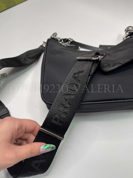 Geanta Prada Nylon si Piele 2005