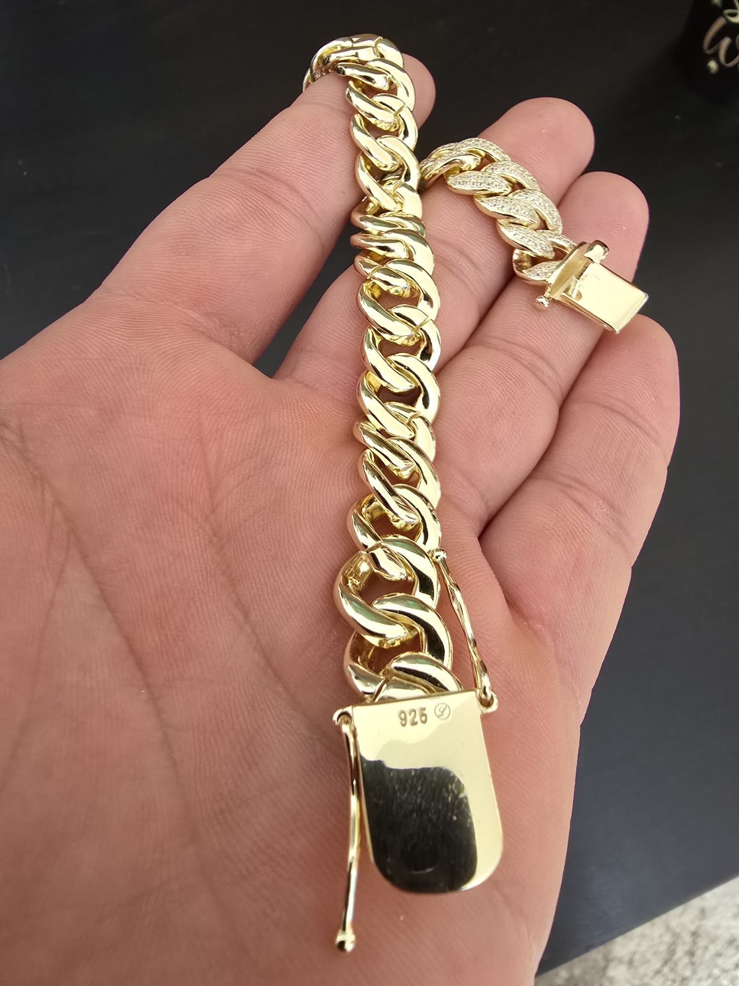 Brățară bărbați iced out