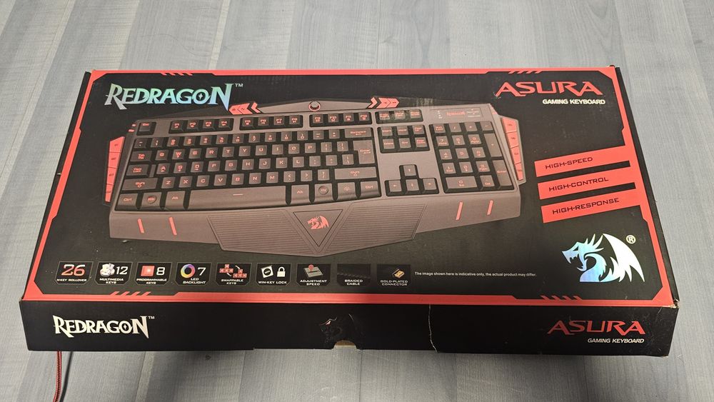 Tastatura Gaming Redragon Asura RGB,USB