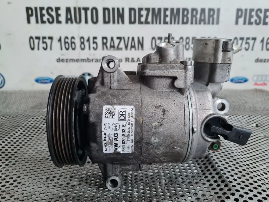 Compresor Clima AC Aer Conditionat Vw tiguan Passat B7 Golf 6 Golf 7 Touran Jetta Caddy CC Seat Sko