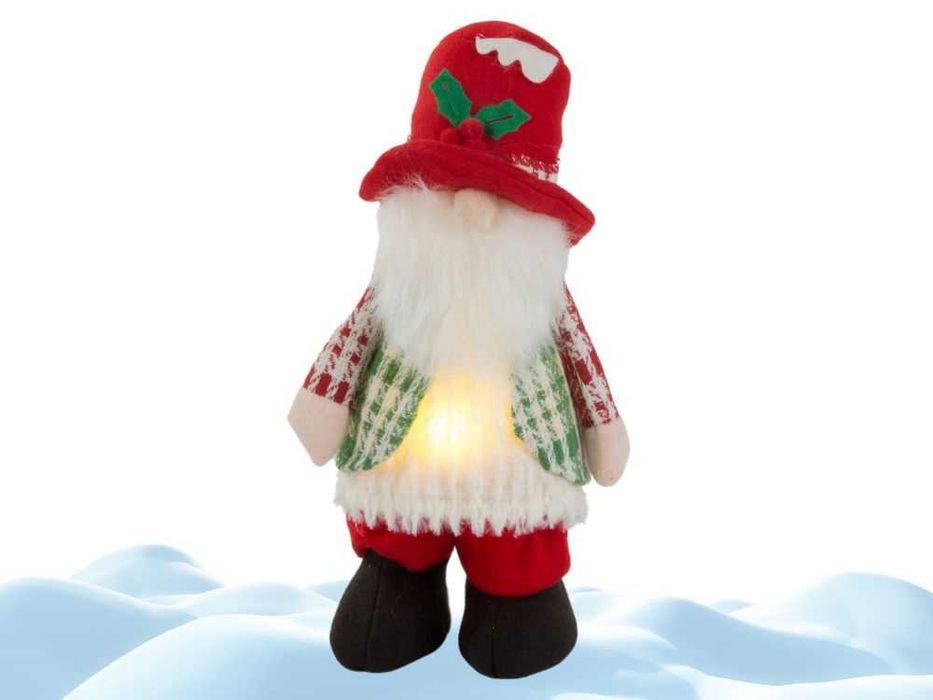 Коледно джудже с LED осветление – 30 см