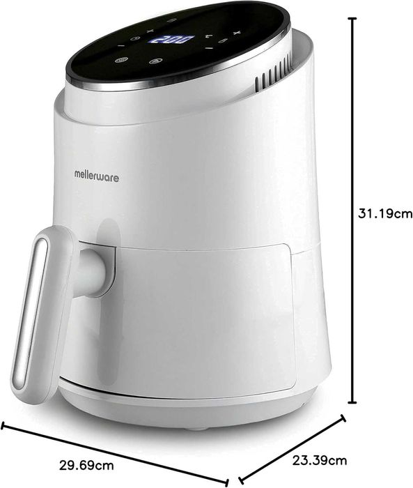 Mellerware -  фритюрник с горещ въздух 1230W , 7  програми,