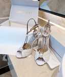 Sandale jimmy choo perle pe comanda