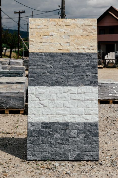 piatra decorativa naturala regulata travertin marmura