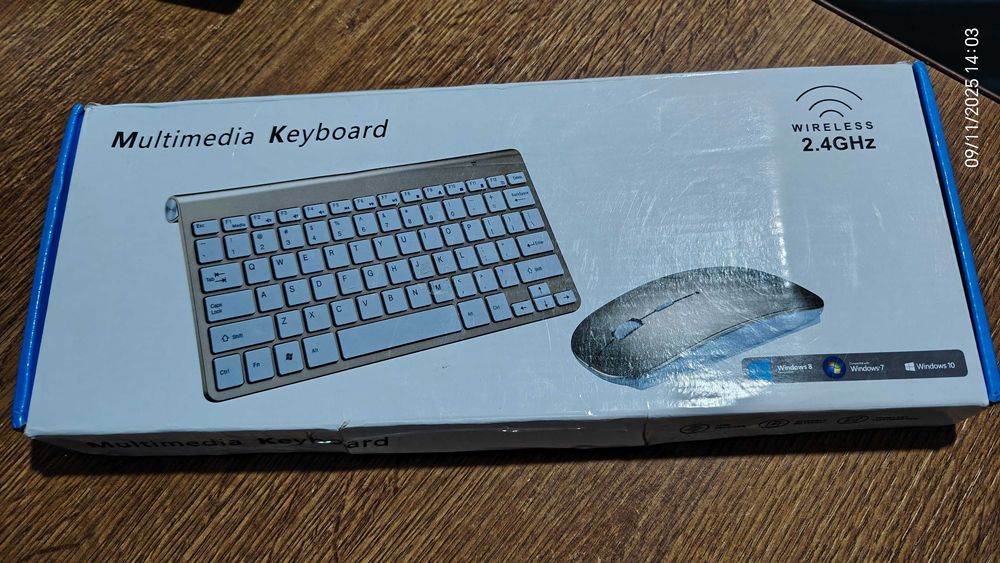 Tastatuta cu mousem ambele wifi, noi