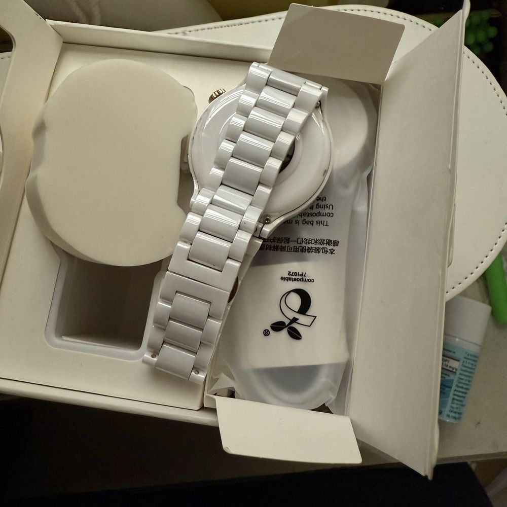 Huawei Watch GT 3 Pro Ceramic (бял, 43 mm)