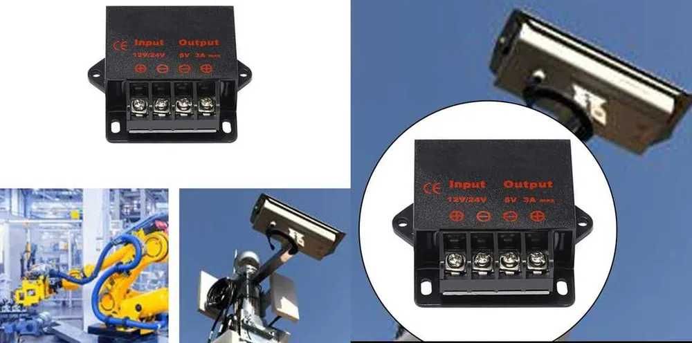 Convertor 24V in 12V DC-DC 30A Nou