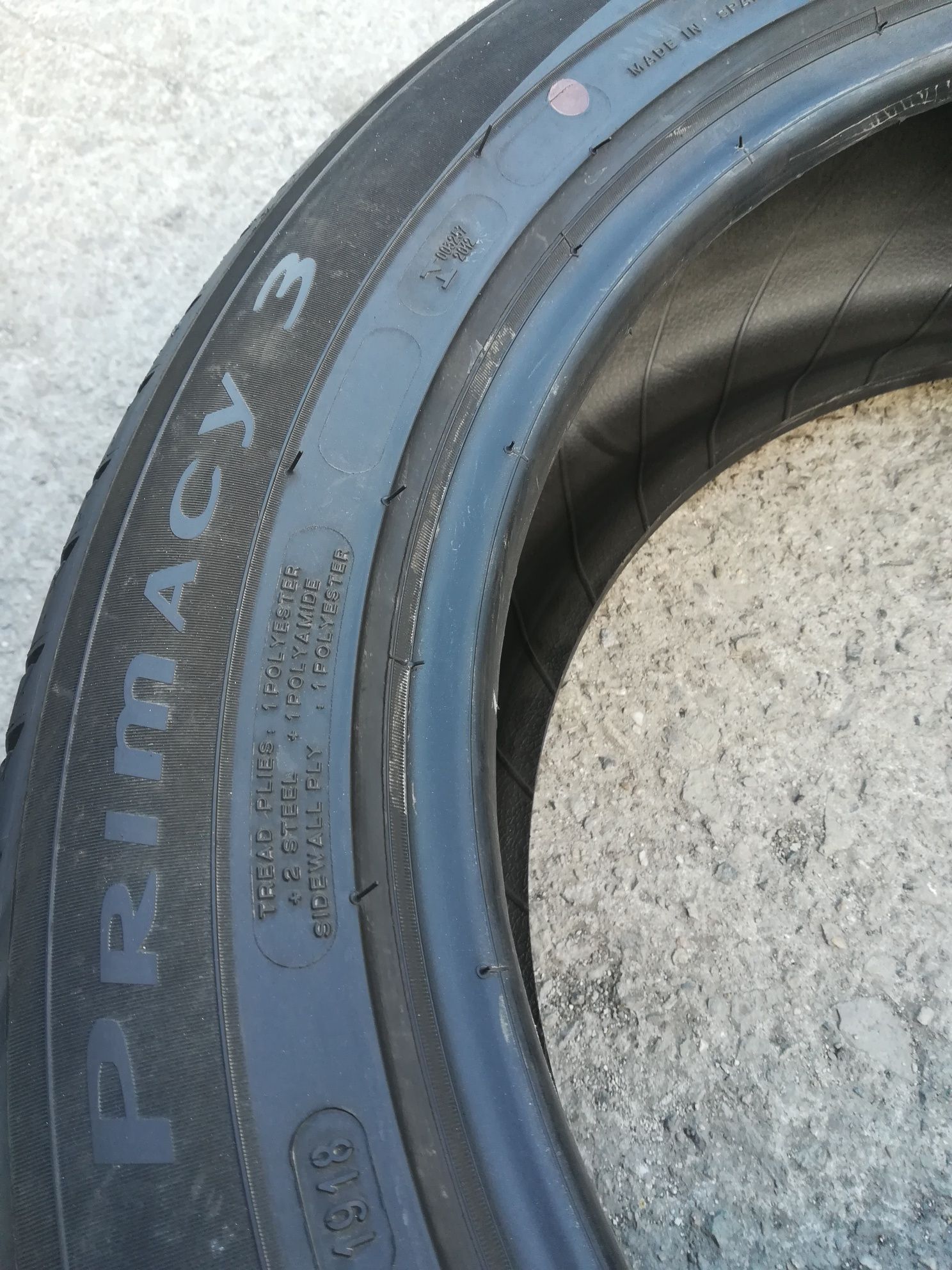 Топ състояние 4бр.215/55/18 Michelin Premasy3  дот1918