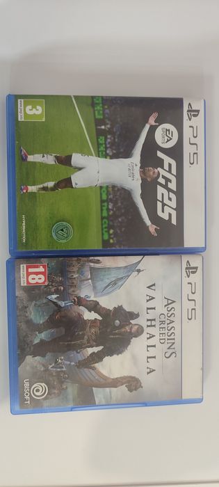 Продам игры для PS5 фифа25 ассасинс крид Вальхалла