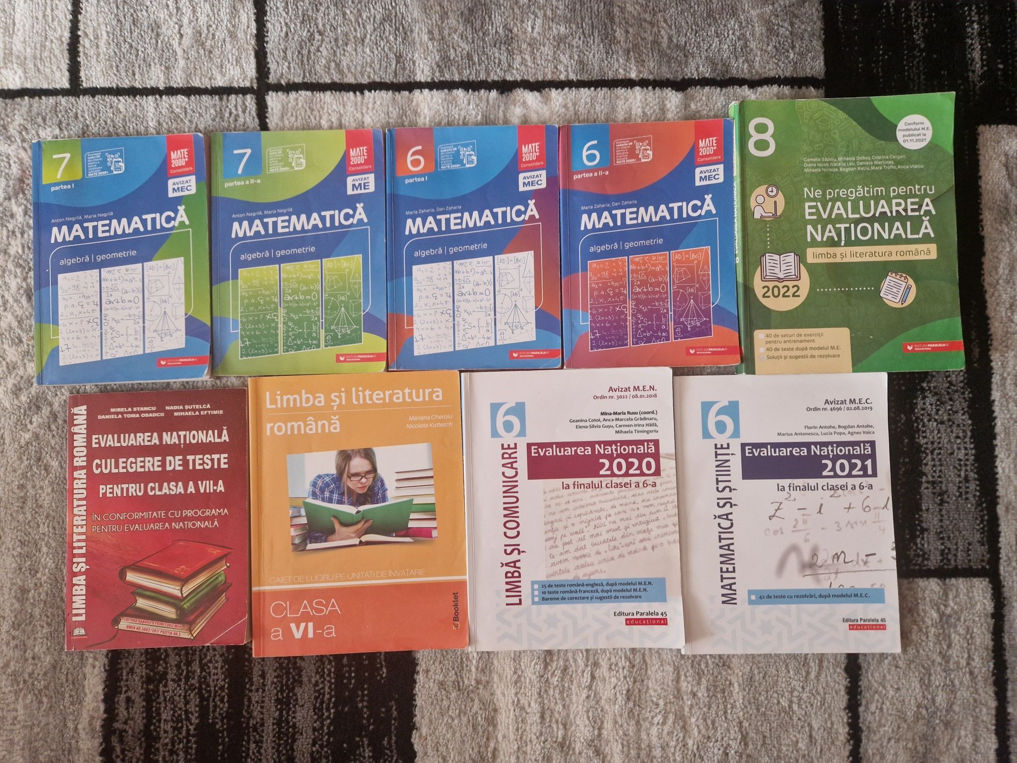 Culegeri romana +matematica