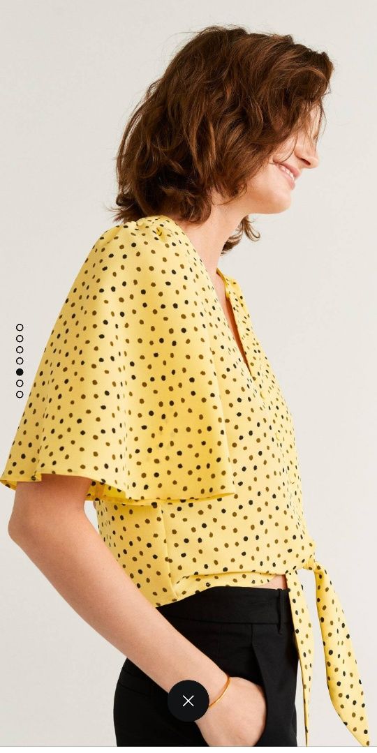 Блуза на точки MANGO с етикета - Размер S