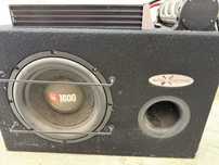 Subwoofer jbl cu amplificator si condesator