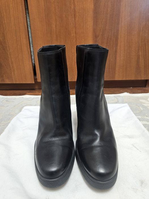 Ботильоны с закругленным носком