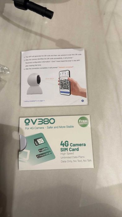 Camera supraveghere 3 lentile panou solar