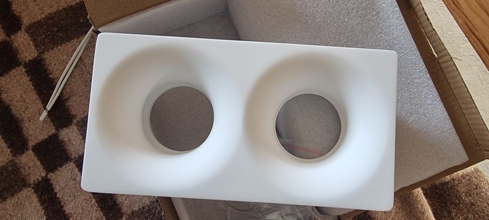 Гипсовые споты двойной Monza