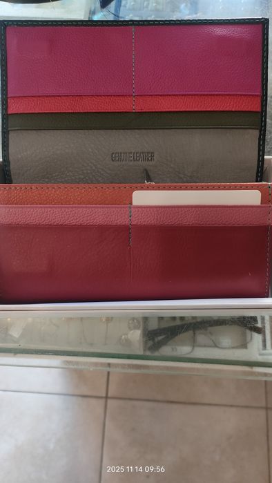 Портмоне естествена кожа