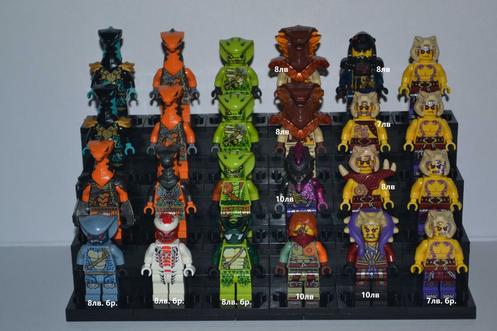 LEGO Ninjago минифигурки {2} / Ниджаго