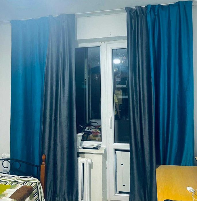 Продам шторы , с тюлью новые , подходят для спальни , гостиной