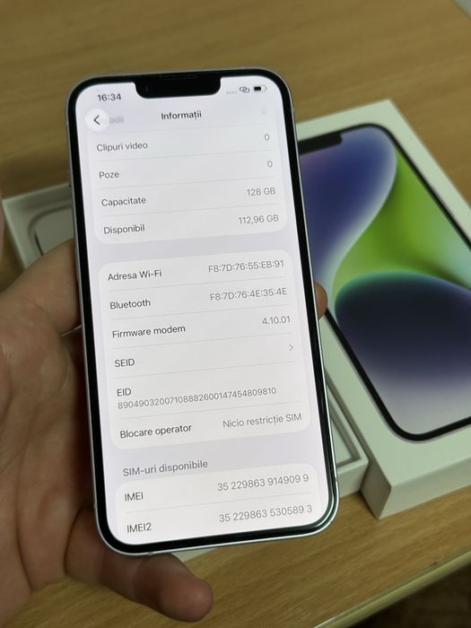 Iphone 14 full box ca nou