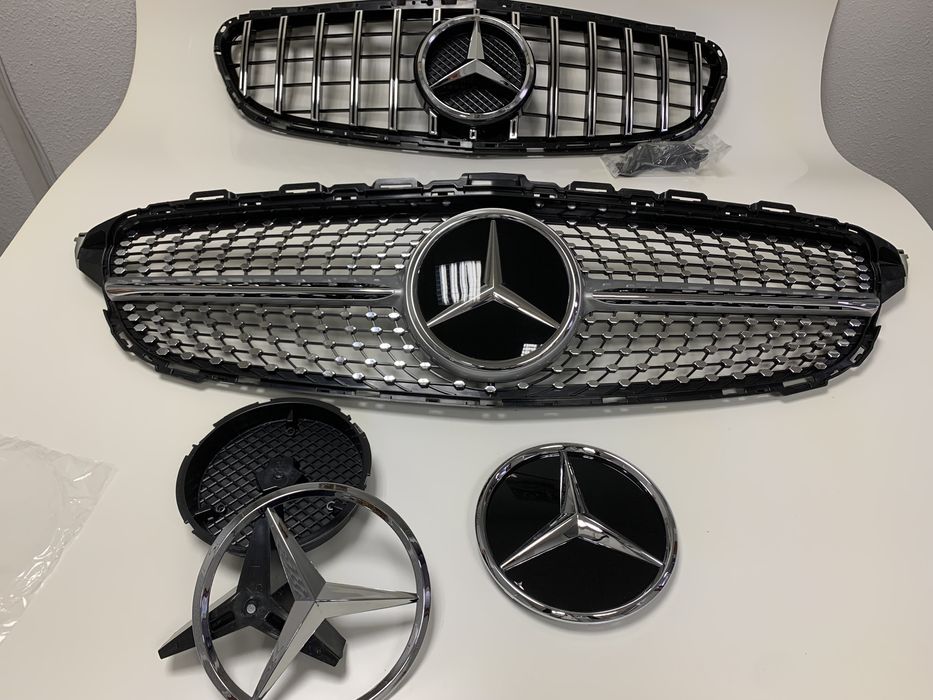 Решетка за Mercedes W212 E Class 09-13 Diamond grille