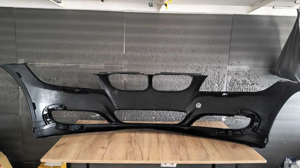 Bara fata BMW E90 E91 LCI 2008-2011 cu spalator far Negru 668