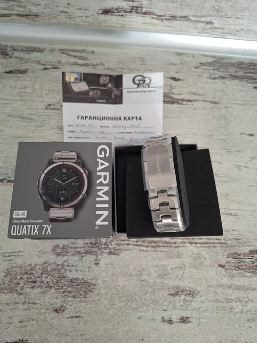Garmin quatix® 7X – Solar Edition Titanium