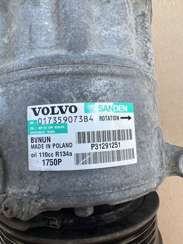 Compresor de cilma Volvo V40 31291251