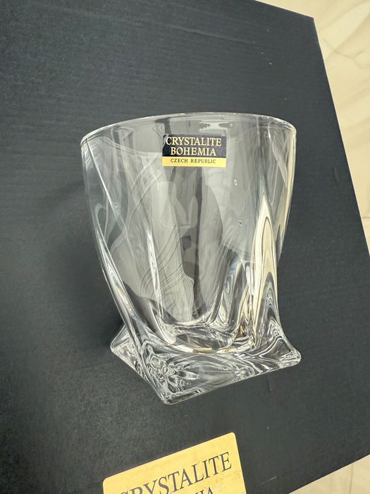 set pahare whisky cristal bohemia