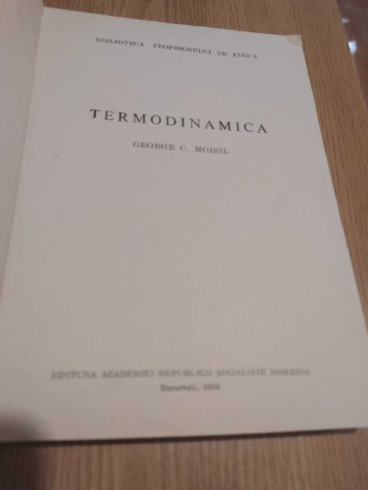 George C. Moisil - Termodinamica