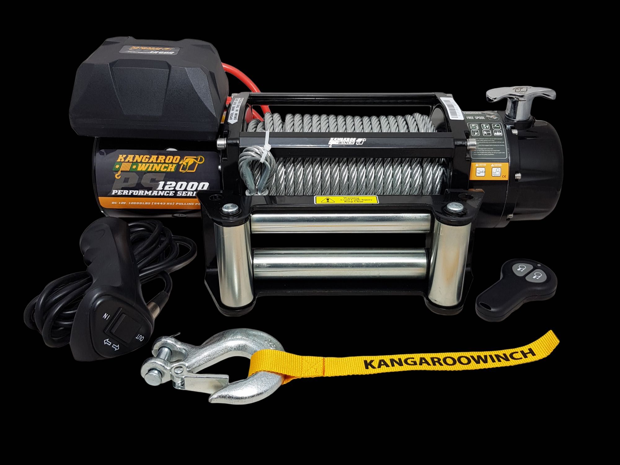 Troliu Kangaroo K 12000 PS Performance 5443 kg. auto platforma 4x4