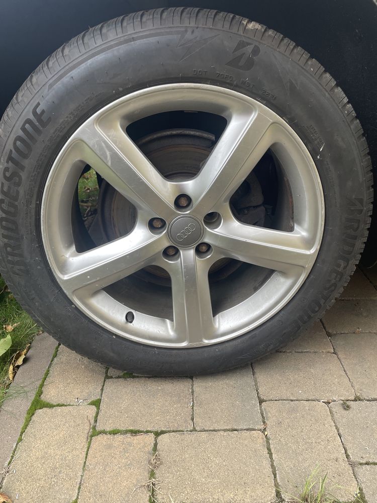 set jante+cauciucuri iarna audi 19’’