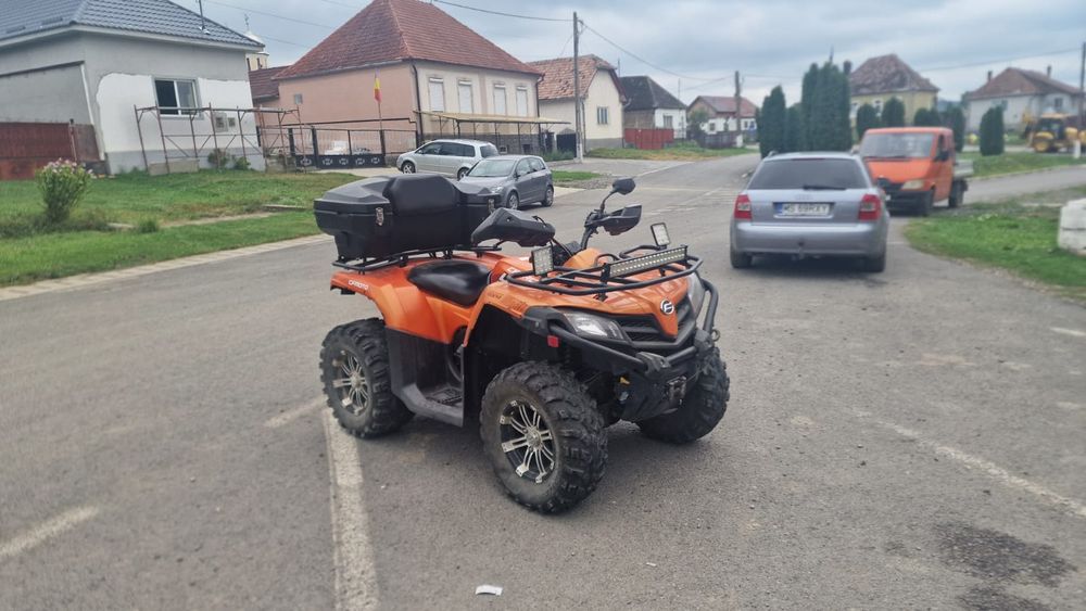 Vând ATV

ATV CFMOTO CFORCE 450S – 400cc, 2019 – În stare foarte bună