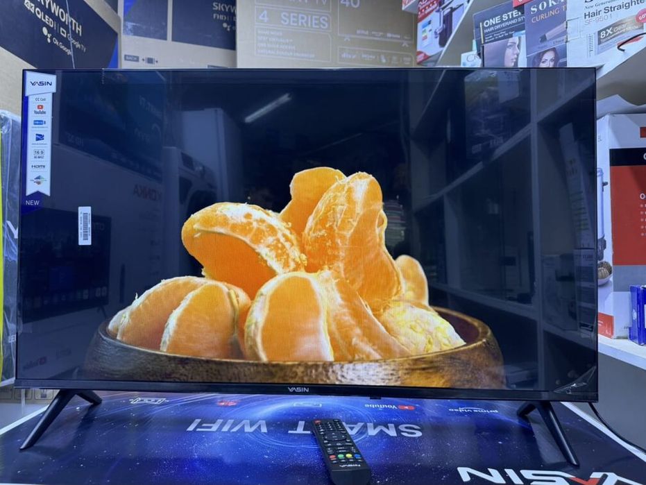 НОВЫЙ Yasin 102 см smart tv телевизор
