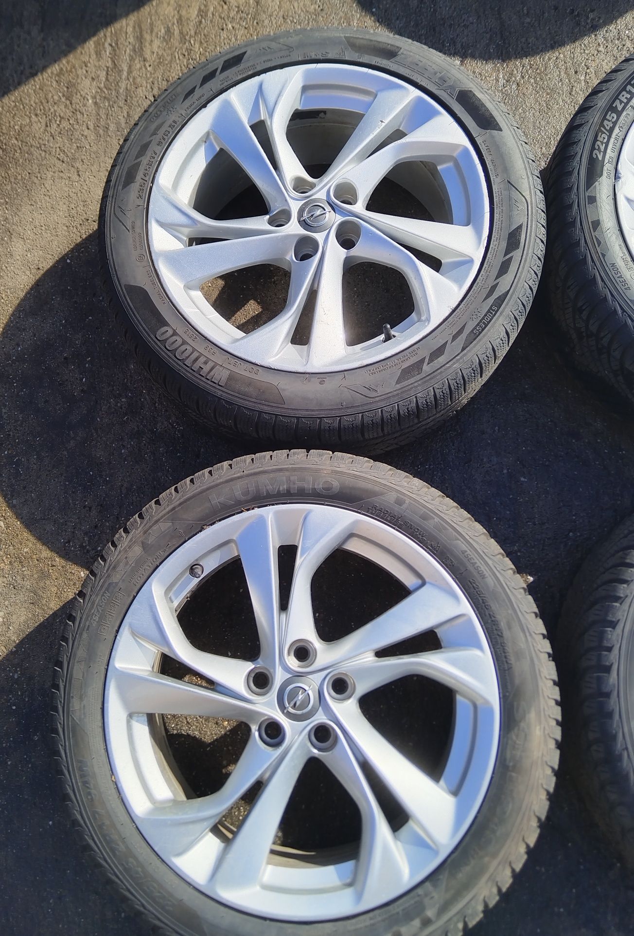 Set jante aliaj R17 5x105 is44 Opel Astra K/Astra J/Insignia/Mokka