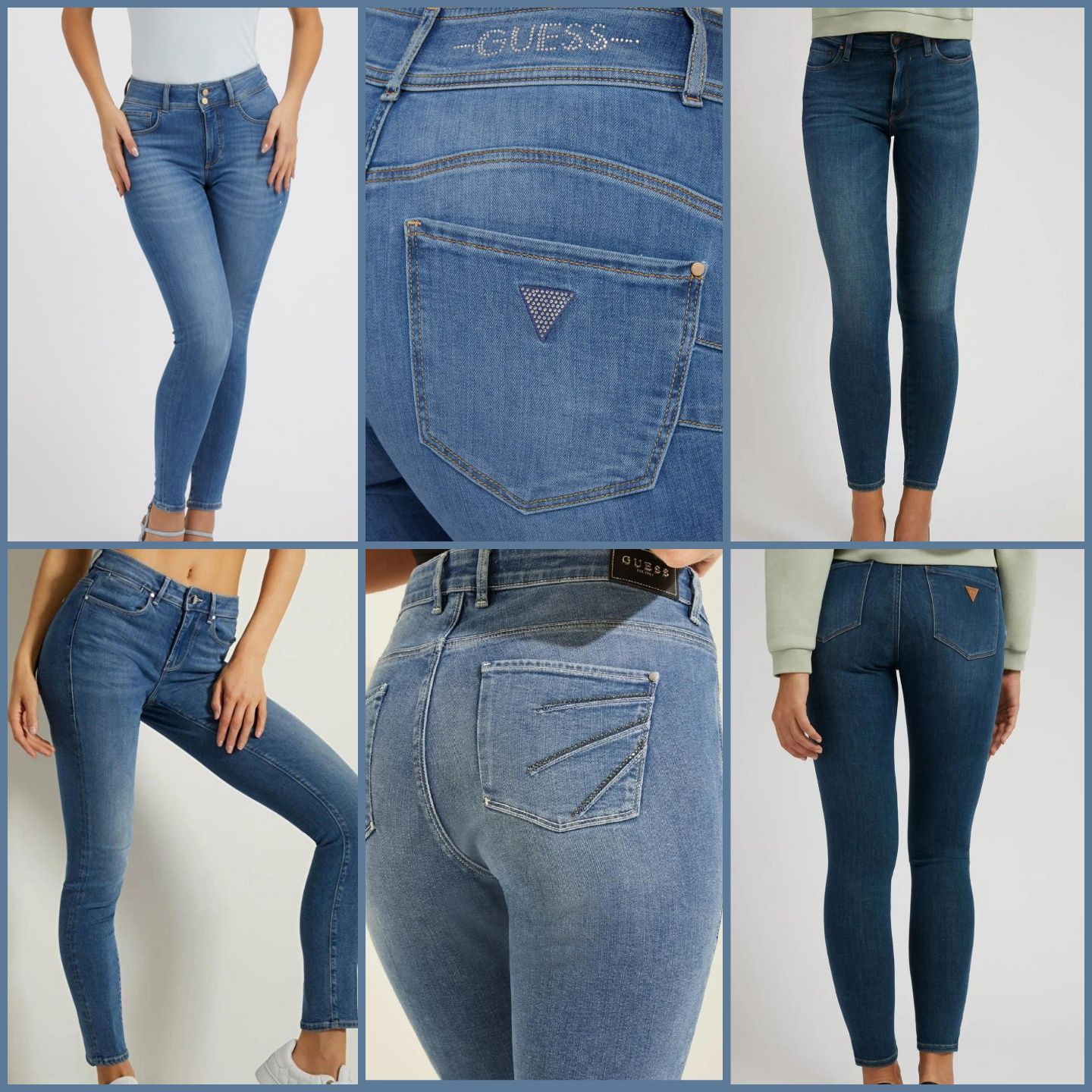 2 броя дамски дънки Guess