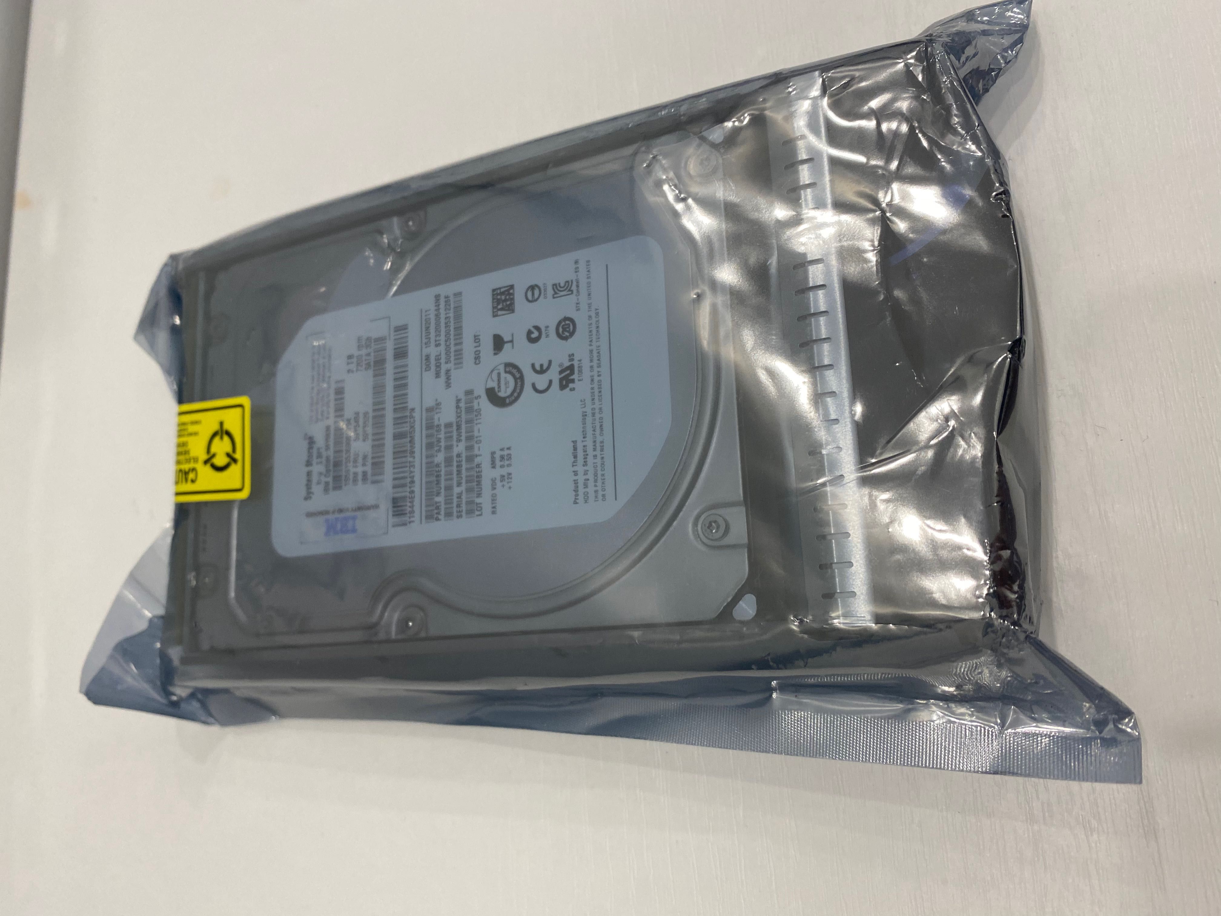 Жесткий диск IBM 2TB 3G 7.2K 3.5" SATA, 59Y5484