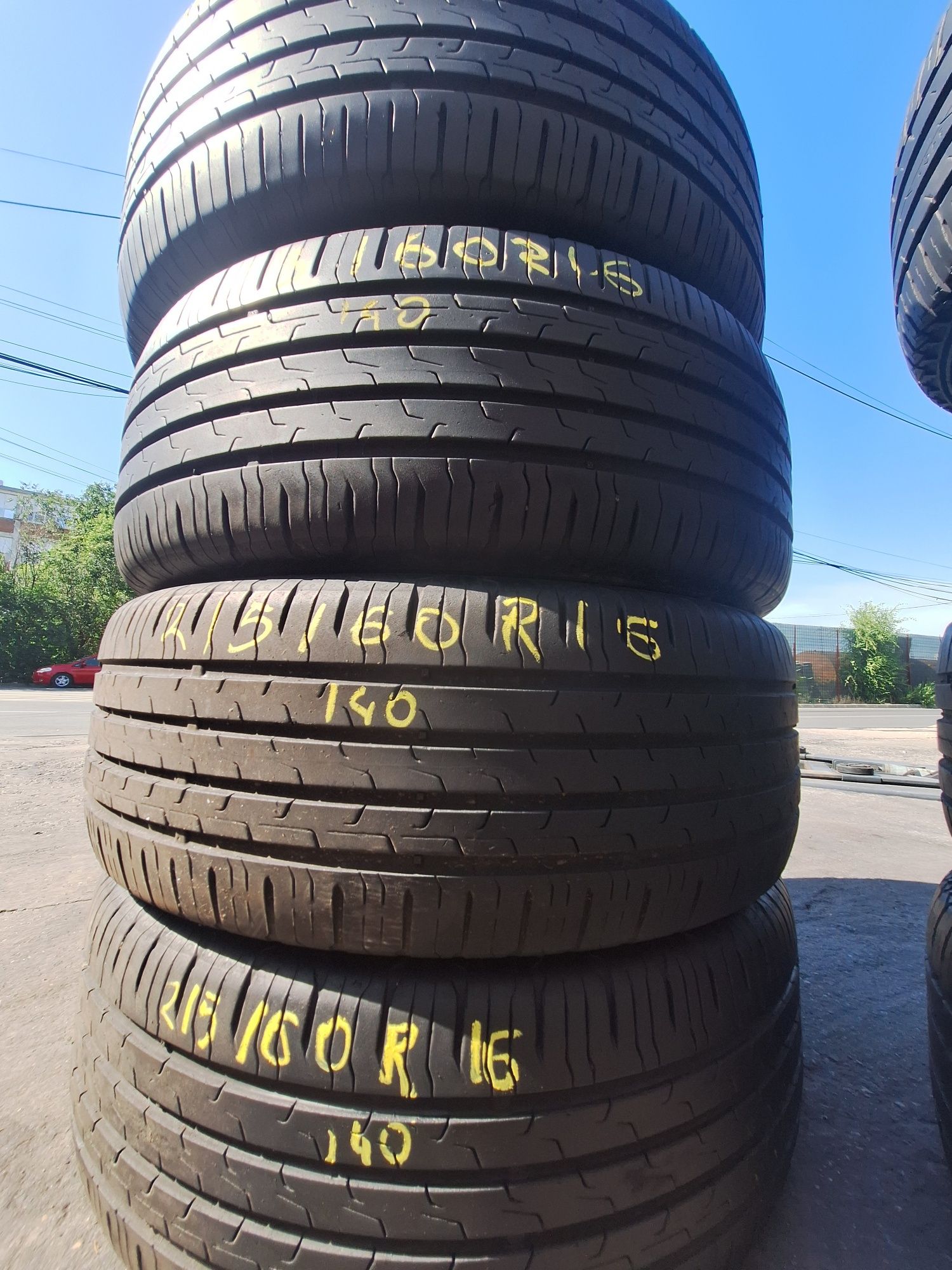 4 anvelope vara 215/60r16 Continental 2020 Montaj Gratuit