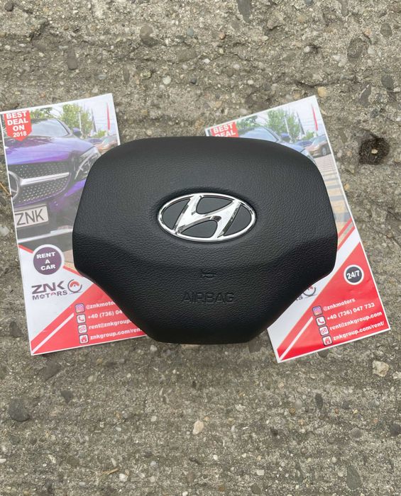 Hyundai IONIQ plansa bord kit airbag volan pasager genunchi - centuri