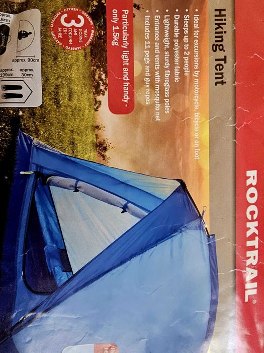 Cort Rocktrail drumetii, 2 persoane, nou